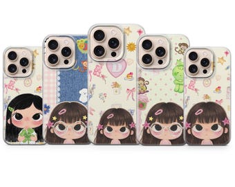 Funda para teléfono linda y femenina, suave, color rosa, para iPhone 17, 16, 15, 14, 13, 12, 11, Samsung S26, S25, S24, S23, Pixel 10, 9, 8