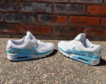 Backstreet Boys Sphere Inspired Painted Nike Shoes