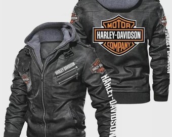 Men’s Black Cowhide Leather Motorcycle Biker Jacket – Racing Riding Style, Heavy Duty, Personalized Gift for Him, USA Duty Paid