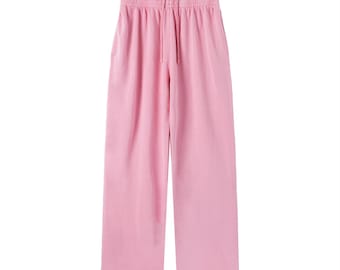 Christian Womens Vintage Washed Waist Pants | ALL LOVE Pink