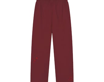 Christian Unisex Solid Color Straight-Leg Sweatpants