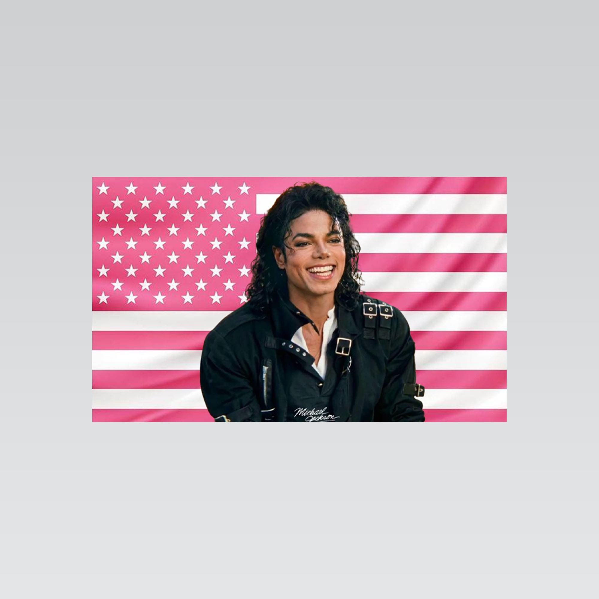Michael Jackson Flag - Etsy Norway