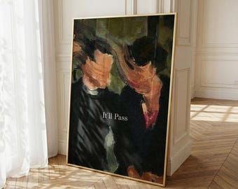 Poster di Fleabag / Quadro da parete della serie TV commedia nera / Stampa minimalista della serie / Decorazione a tema commedia britannica / Poster dall'estetica cinematografica / Regalo per i fan
