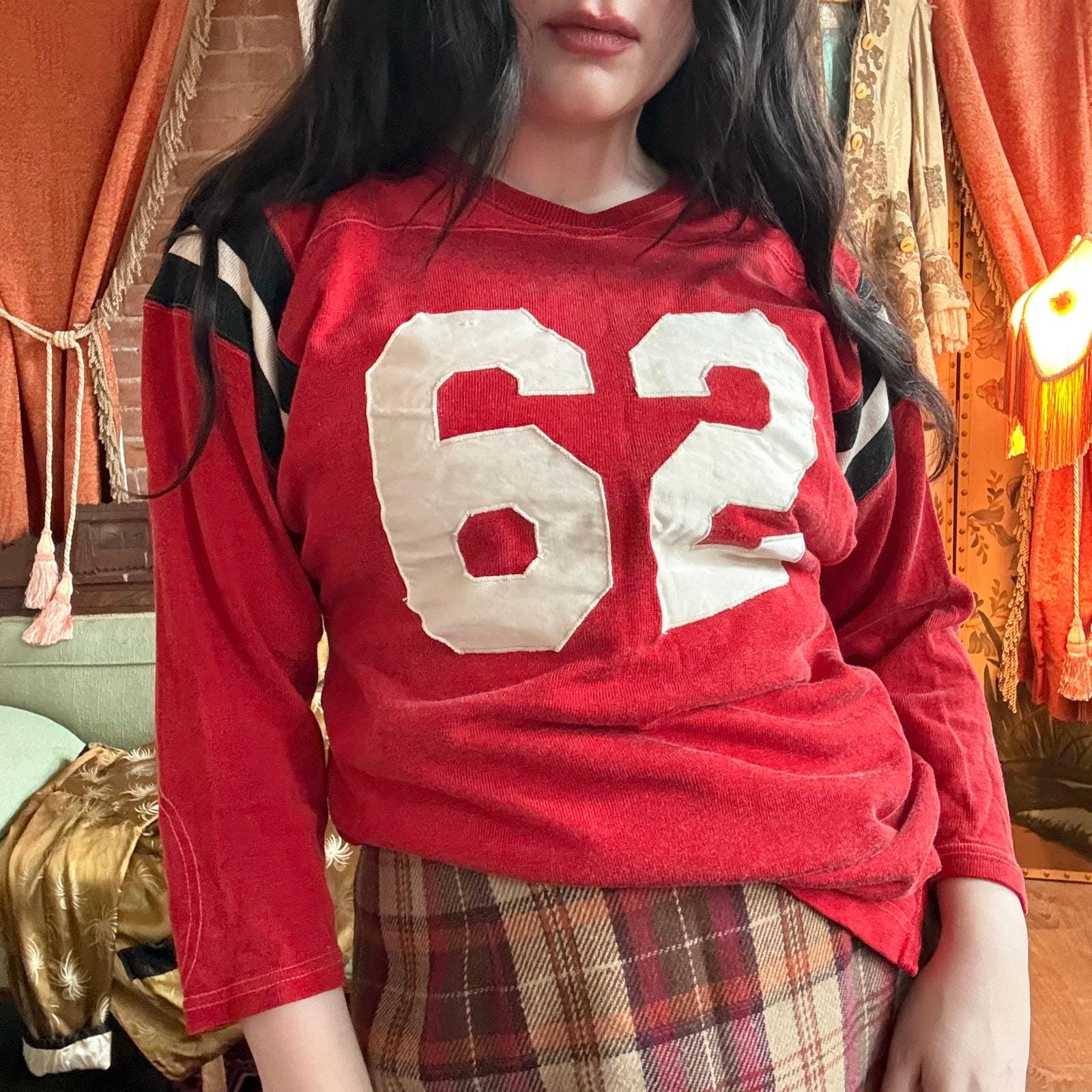 Vintage 1950's Football Jersey - Etsy