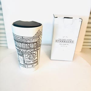 Pike Place Starbucks Tumbler - Etsy