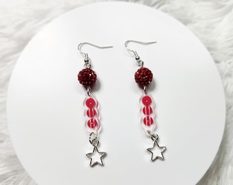 Pendientes rojos Arirang de BTS