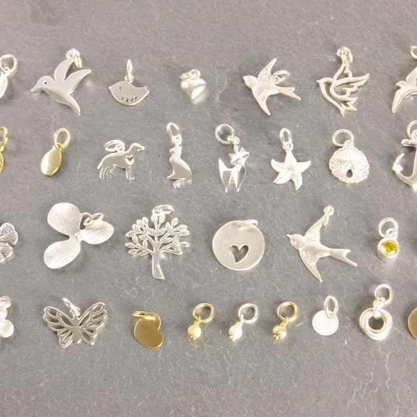 Tiny Charms, bracelet charm, charms for necklaces, charms for bracelets, mini charms, small charms, dainty charms, add charms, 8c
