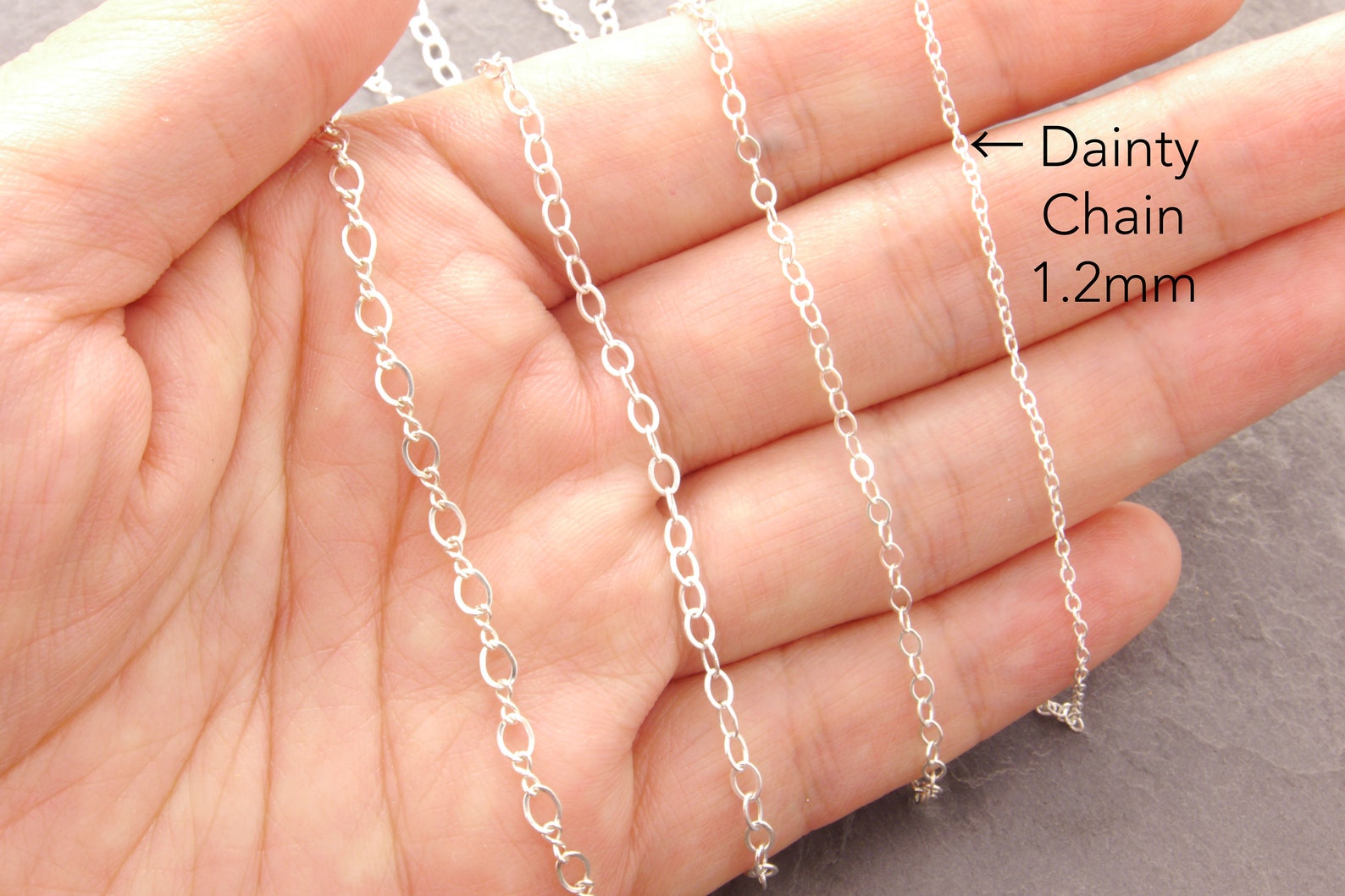 Ultra Delicate Chain Necklace Any Length Thin Gold Necklace Etsy