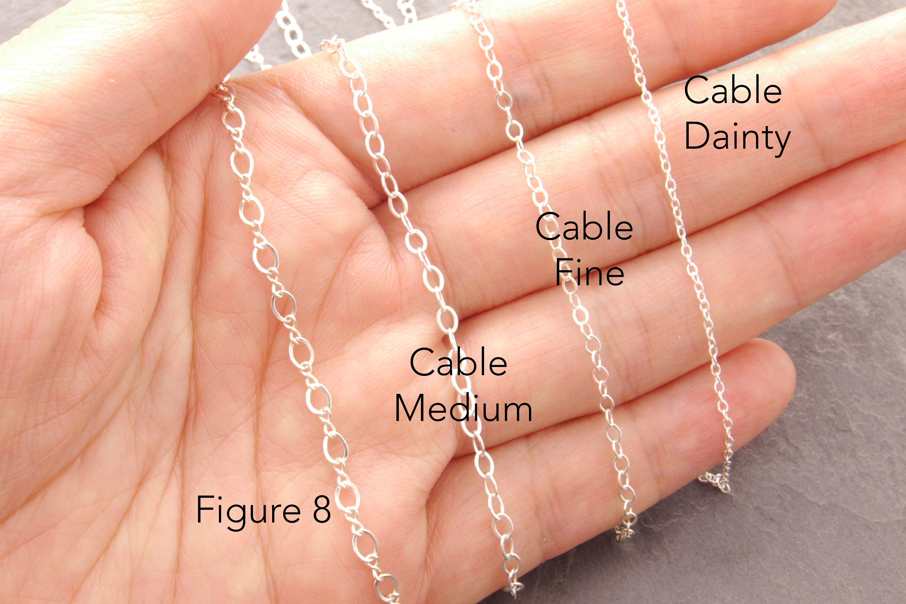 Sterling Silver Polished Solid 3.2mm Open Link Chain Necklace With Lobster Clasp Length 16 Inch Sterling Silver Polished Solid 3.2mm Open Link Chain Necklace With Lobster Clasp Length 16 Inch