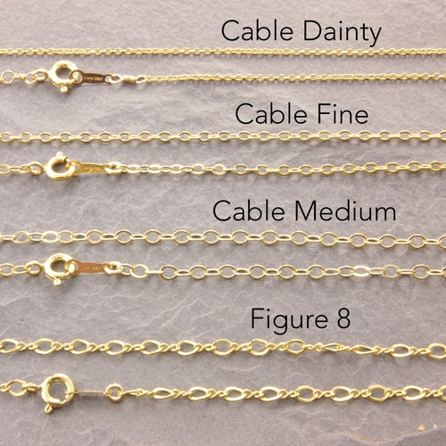 Sterling Silver Gold Plated Large Link Necklace 24 to 36. Sterling Silver Gold Plated Large Link Necklace 24 to 36.