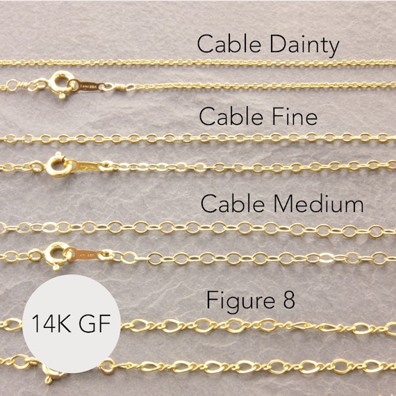 Figure 8 Chain Yellow Gold-filled Anklet 9-inch Adjustable Length, Made in the USA Figure 8 Chain Yellow Gold-filled Anklet 9-inch Adjustable Length, Made in the USA