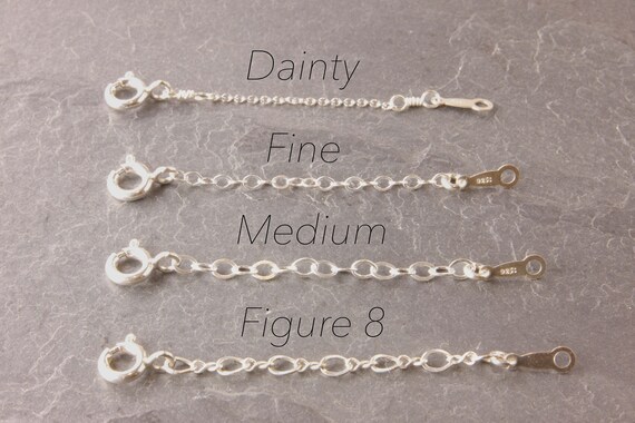 Necklace Extender 1.5 2 3 4 Chain - Etsy