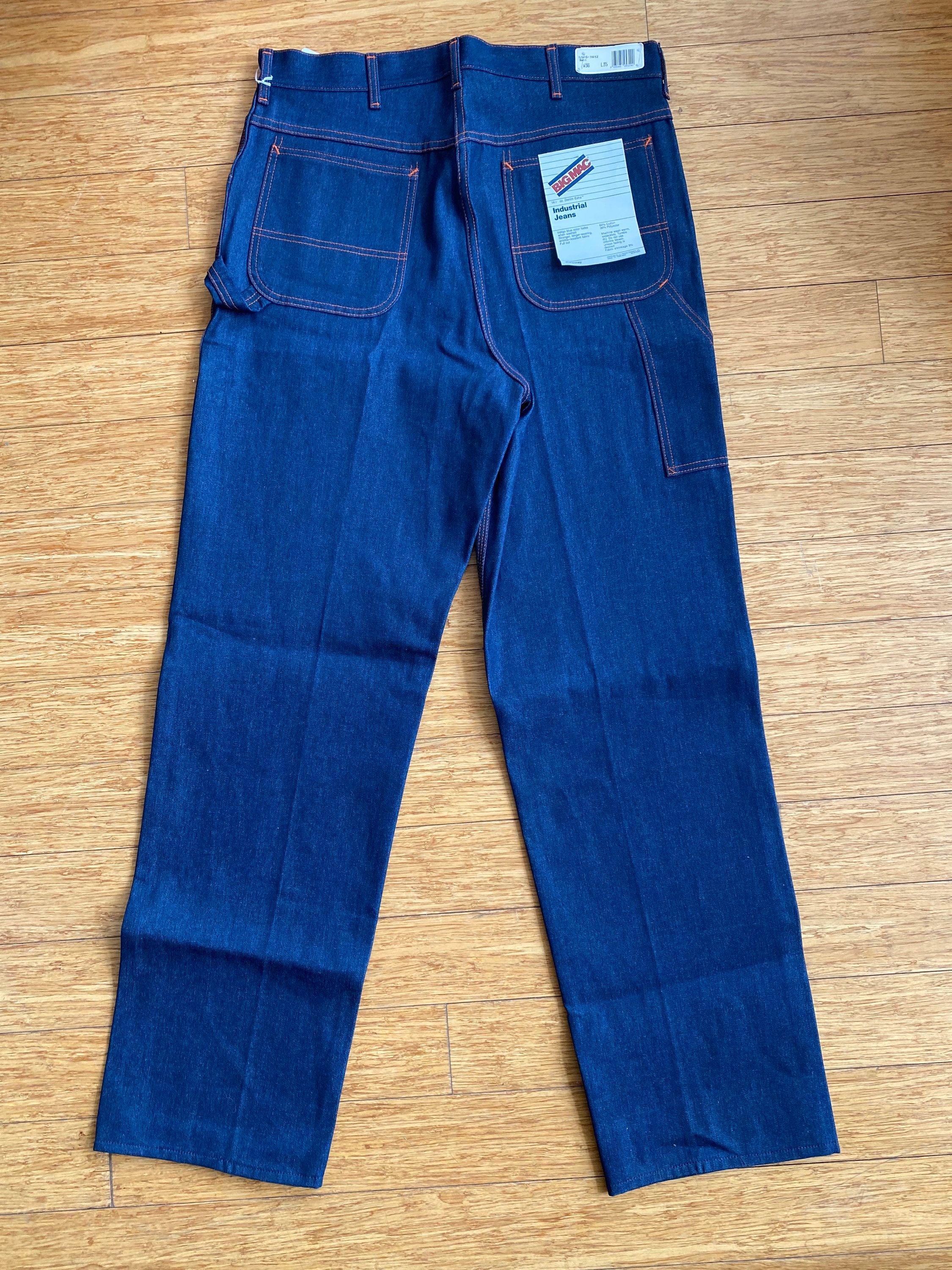 Vintage 1970/80's Big Mac Denim Deadstock Painter Pants Vintage 1970/80's Big Mac Denim Deadstock Painter Pants