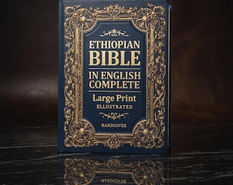 Ethiopian Bible in English Complete - Large Print Illustrated Hardcover