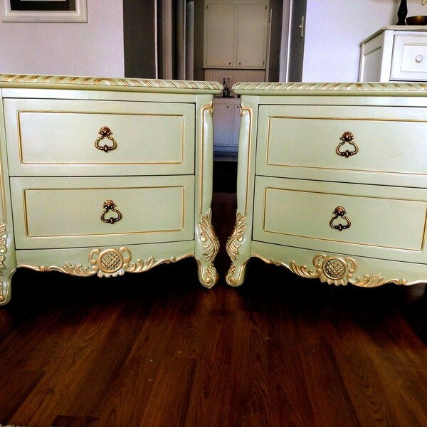 French Nightstands Etsy