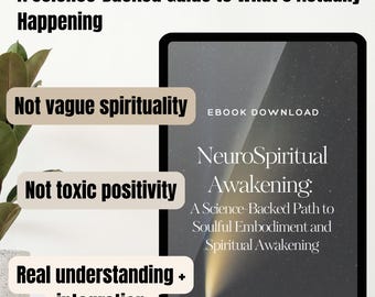 NeuroSpiritual Awakening Guide: Nervous System Healing, Integration (Digital Download)