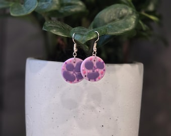 White Blood Cell Earrings: Neutrophil