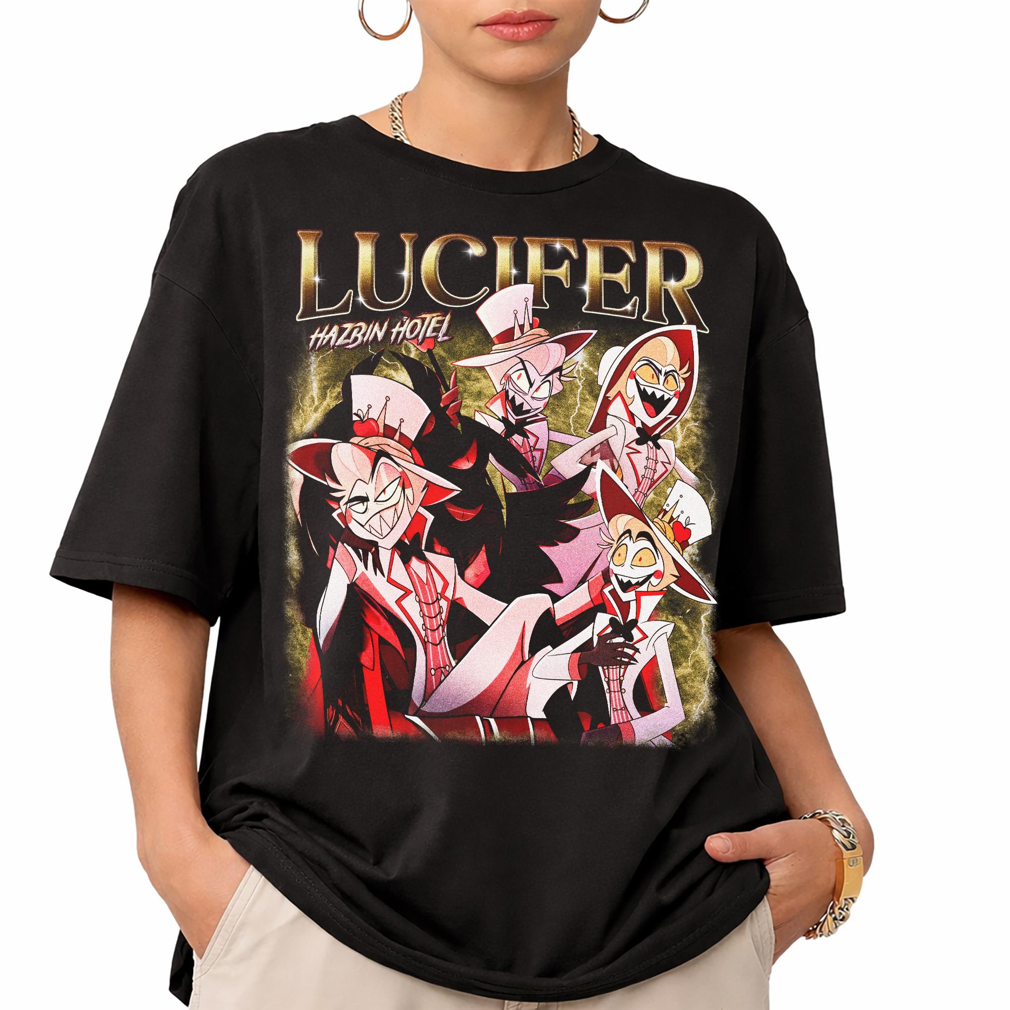 Lucifer hazbin hotel tshirt - Etsy 日本