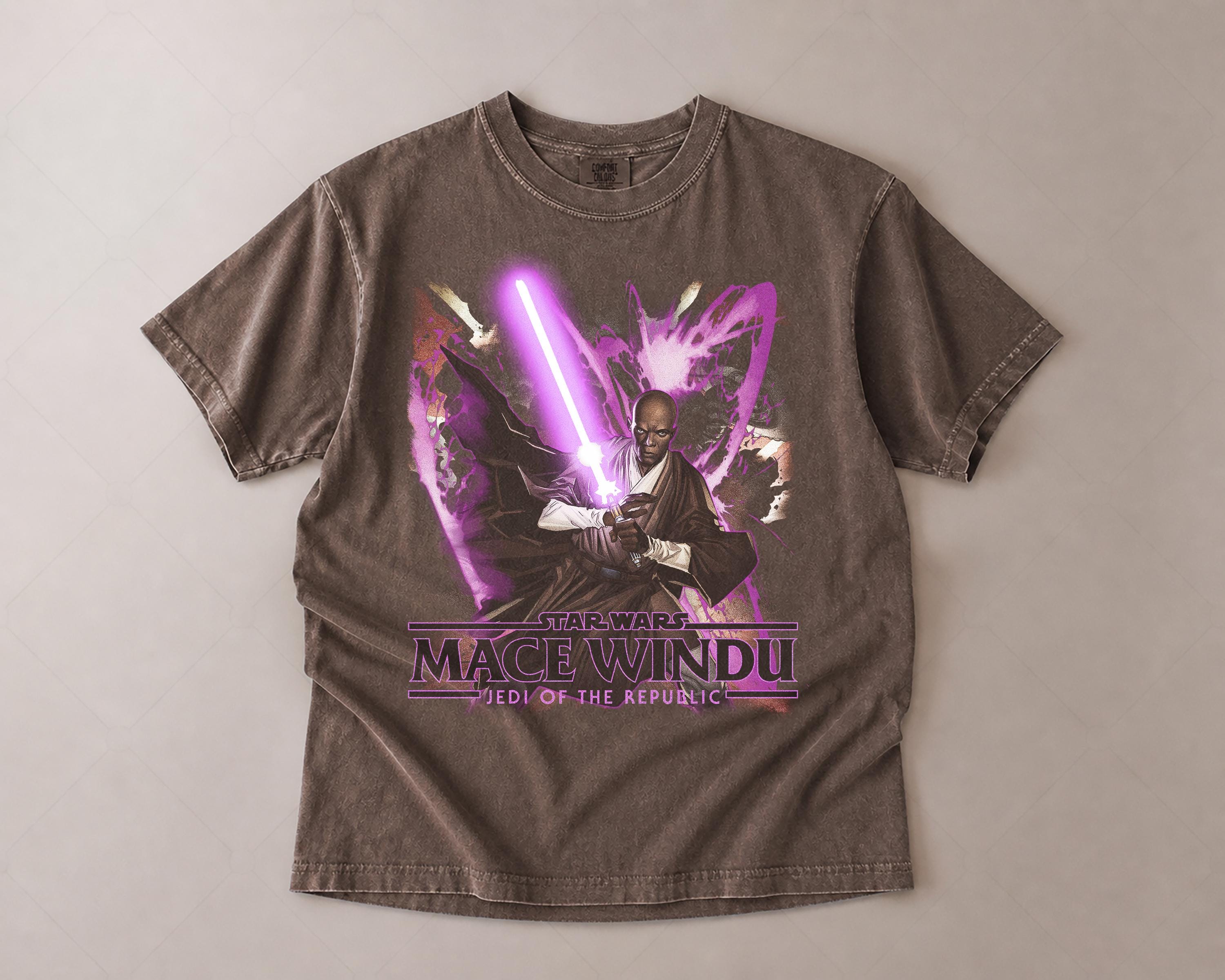 Mace Windu T Shirt - Etsy