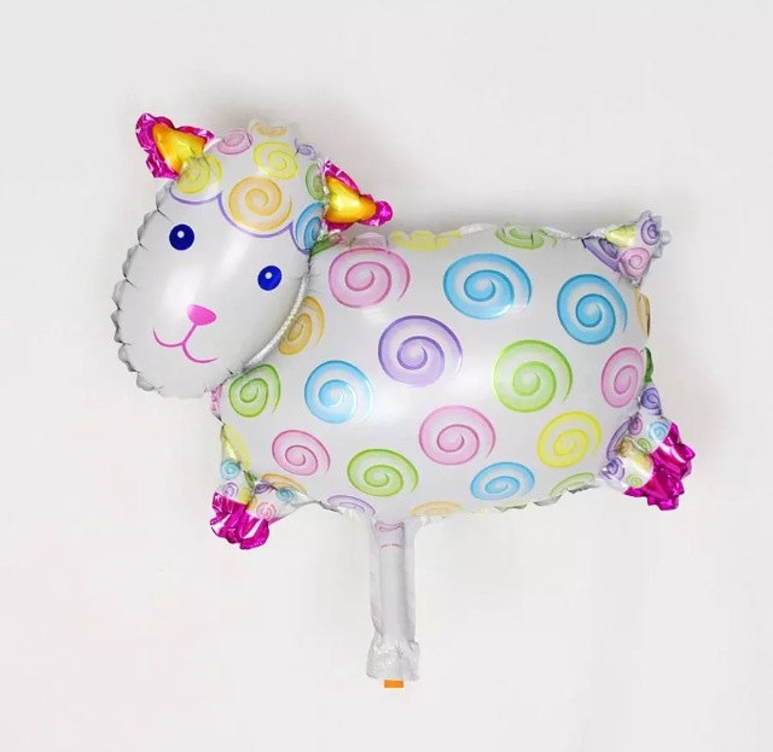 Small Sheep Balloon 16 Inch Little Cute Cow Balloons Animal Etsy