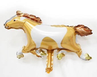 Small Horse Balloon - 16 Inch Little Cute Horse Balloons Animal Balloons Horse Balloon ( Birthday Decor & Party Balloon Supplies)