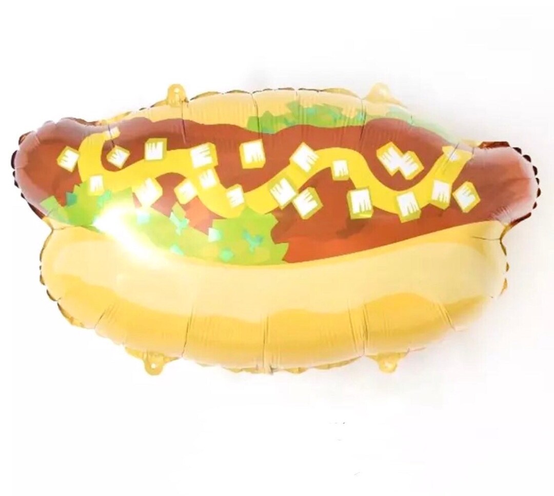 Hotdog Globos Hot Dog Balloon Food Party Ballon Kids Balloons