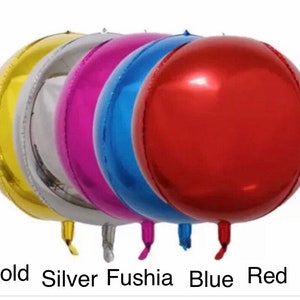 4D Balloons  - HUGE 32 inches 4D Balloon Round Latex Balloons Big Latex Balloon 32&quot; ( Wedding Decor & Party Balloon Supplies )