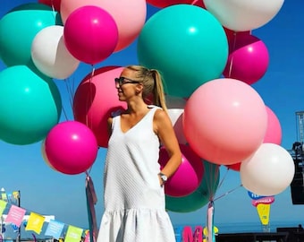 Ballonnen - ENORME 36-inch ballon ronde latex ballonnen grote ballon bruiloftsballon 36" (Bruiloftdecor en feestballonbenodigdheden)