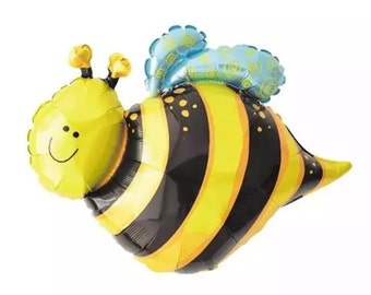 Bienenballon Insekte Biene Luftballons Luftballon ( Geburtstagsdeko & PartyBallon Zubehör )