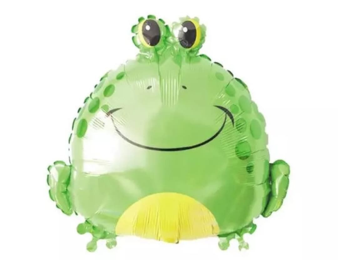Frog Balloon Cute Frog Balloon Animal Balloons Green Frogs - Etsy