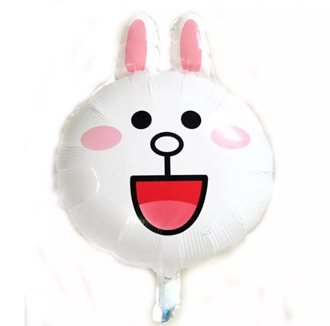 White Balloon Rabbit Rabbit Balloons - Cute Rabbit Balloon Animal Balloon Kids Party Ballon ...