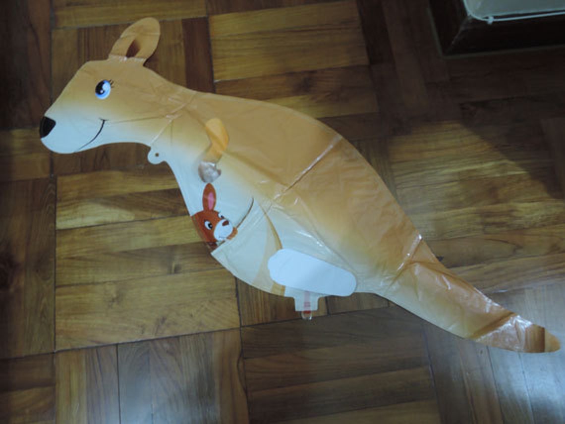 Kangaroo Balloons HUGE 24 Inch Walking Animal Kangaroo Etsy