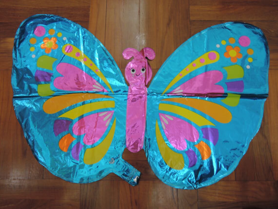 Butterfly Balloon Insect Butterflies Balloons Ballon ( Birthday Decor ...