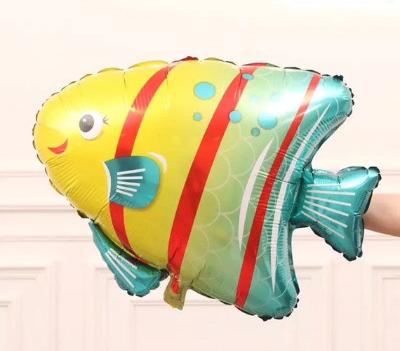 Fish Balloons - Fish Balloon Cute Fish Party Ballon Kids Balloons (  Birthday Decor & Party Balloon Supplies )