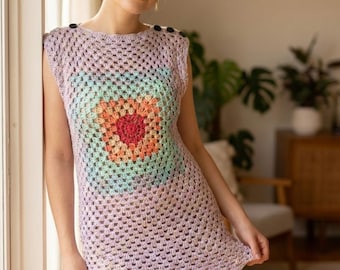 michael kors crochet tank dress Michael Kors Crochet Cotton Mini Dress