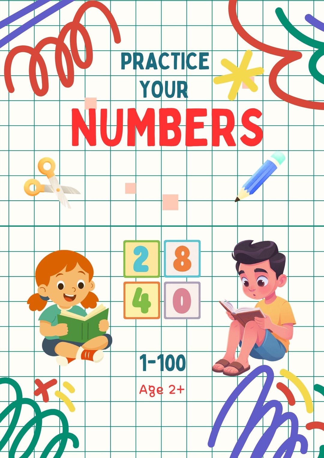 Numbers Tracing Workbook | Printable Numbers Practice | Ages 2+ | Early ...