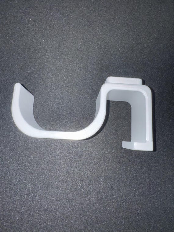 2" x 2 1/4” Metal Deck Rail hose holder