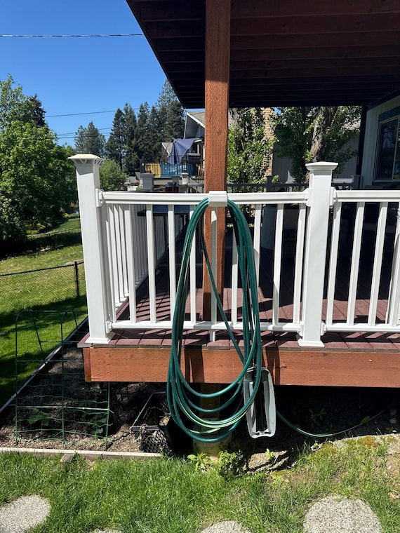 2.75” Squared Railing Deck Hose Holder