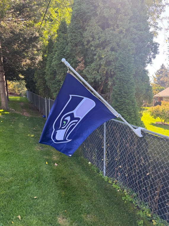 Chain Link Fence Flagpole Holder