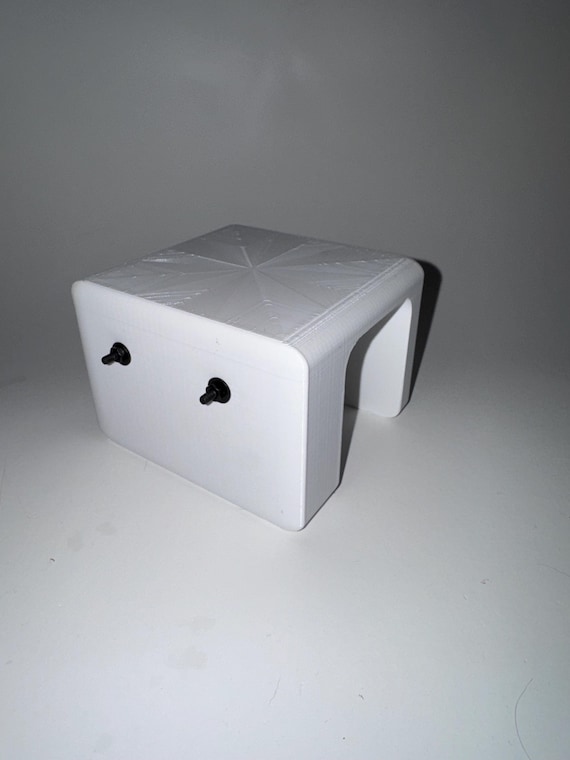 Solar Light Mount for Vinyl Fences - Hang Solar Lights Without Damaging Your Vinyl Fence - 3D Printed - Custom Sizes Available