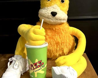 Rare Vintage Flat Eric Plush 1999 Levi's Commercial Puppet Mr Oizo