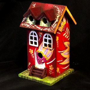 HOUSE of FLOWERS BIRDHOUSE: A Summer Painted Garden Collection