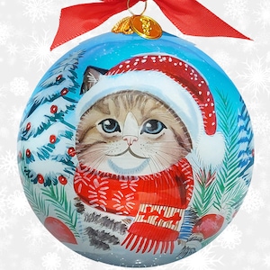 2025 Li Bien Ornament Your Love Keeps Me Warm hand painted ornament