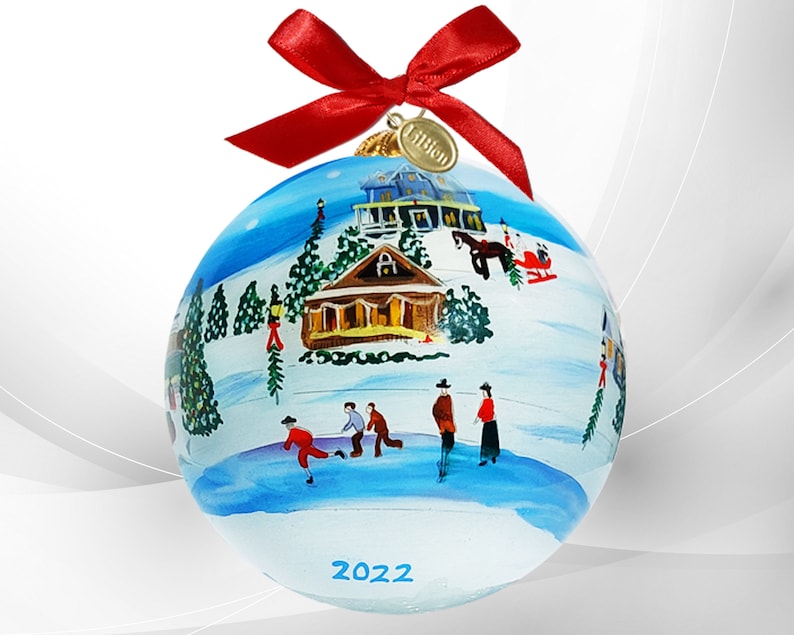 Li Bien Ornaments 2022 Winter Village Ornament Etsy