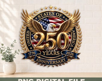 USA 250-jähriges Jubiläum PNG, 1776-2026 Unabhängigkeitstag, Amerika 250 Adler, 4. Juli PNG