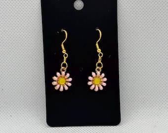Handmade Gold Plated 925 Sterling Silver Earrings