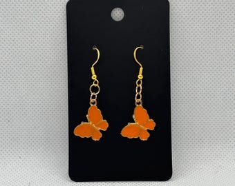 Handmade Gold Plated 925 Sterling Silver Earrings