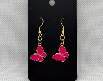 Handmade Gold Plated 925 Sterling Silver Earrings