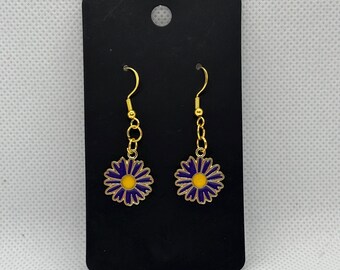 Handmade Gold Plated 925 Sterling Silver Earrings