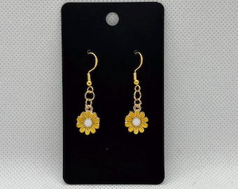 Handmade Gold Plated 925 Sterling Silver Earrings